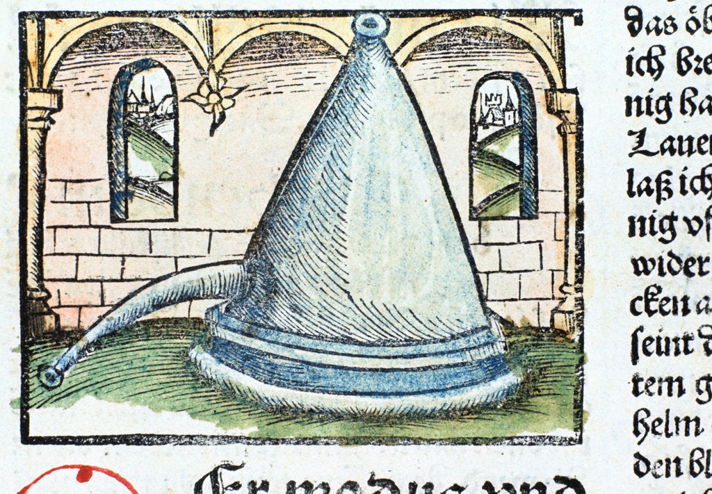 Detail of Distillation, 1500 by Unknown