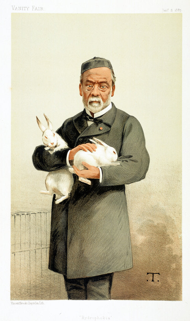 Detail of Louis Pasteur, French chemist and founder of modern bacteriology, 1887 by Unknown