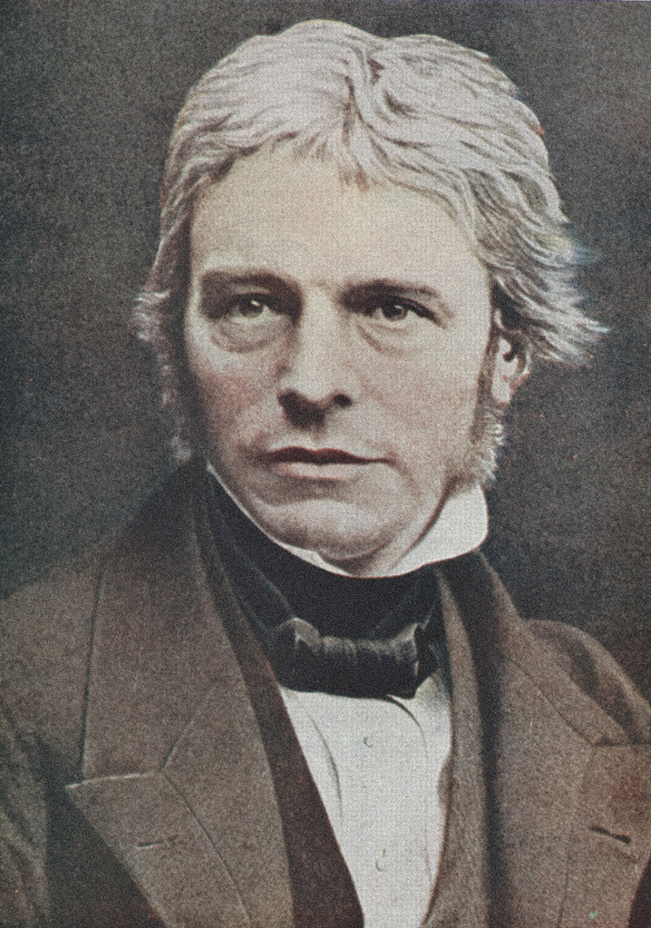 Detail of Michael Faraday, British physicist and chemist, mid 19th century by Unknown