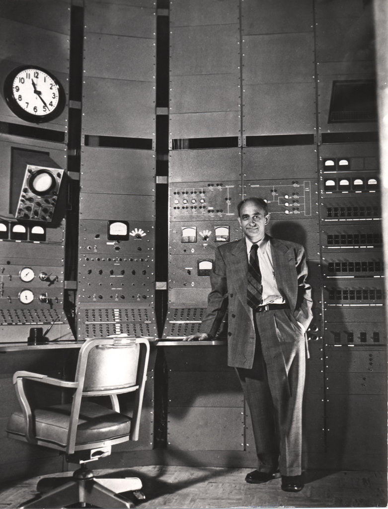 Detail of Enrico Fermi, Italian-born American nuclear physicist, c1942 by Unknown