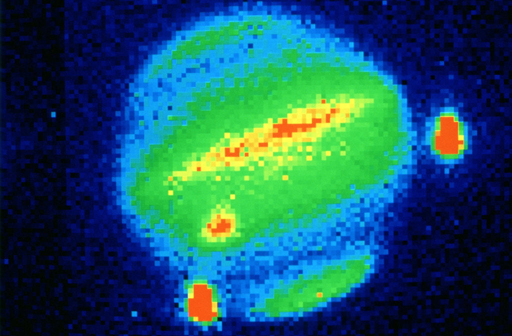 Detail of Comet Shoemaker-Levy colliding with Jupiter, 20 July 1994 by Unknown