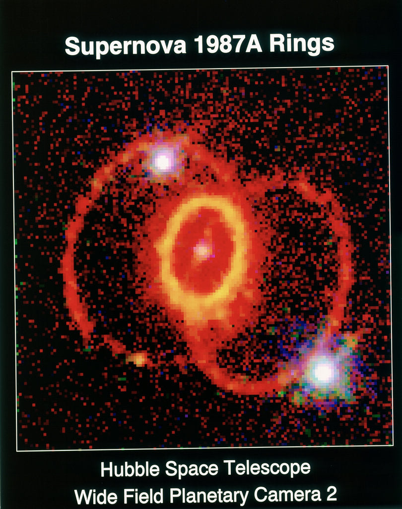 Detail of Remnant of Supernova 1987A by Unknown