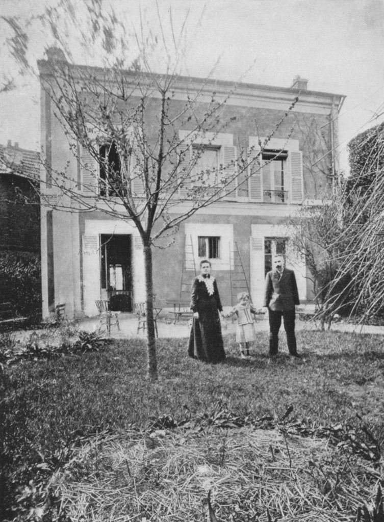 Detail of Marie (1867-1934) and Pierre (1859-1906) Curie by Unknown