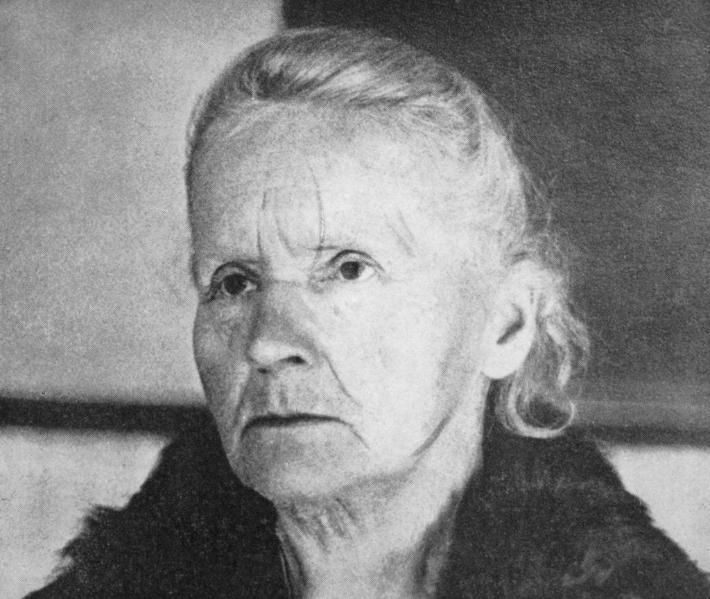 Detail of Marie Curie, Polish-born French physicist, 1931 by Unknown