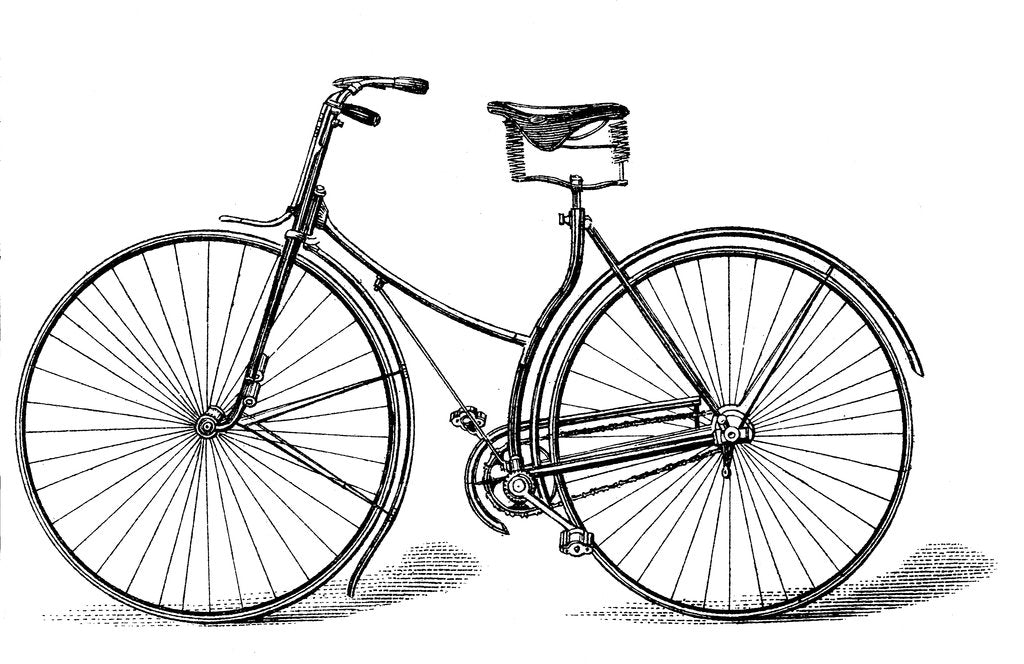 Detail of Rover Safety Bicycle, c1885 by Unknown