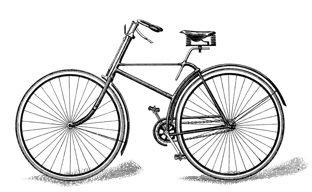 Detail of Singer's special safety bicycle, c1886 (1890) by Unknown