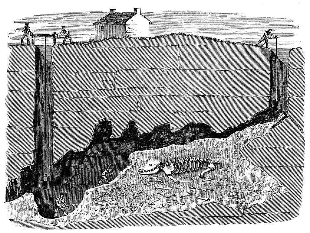 Detail of Dream Lead Mine, near Wirksworth, Derbyshire, 1881 by Unknown