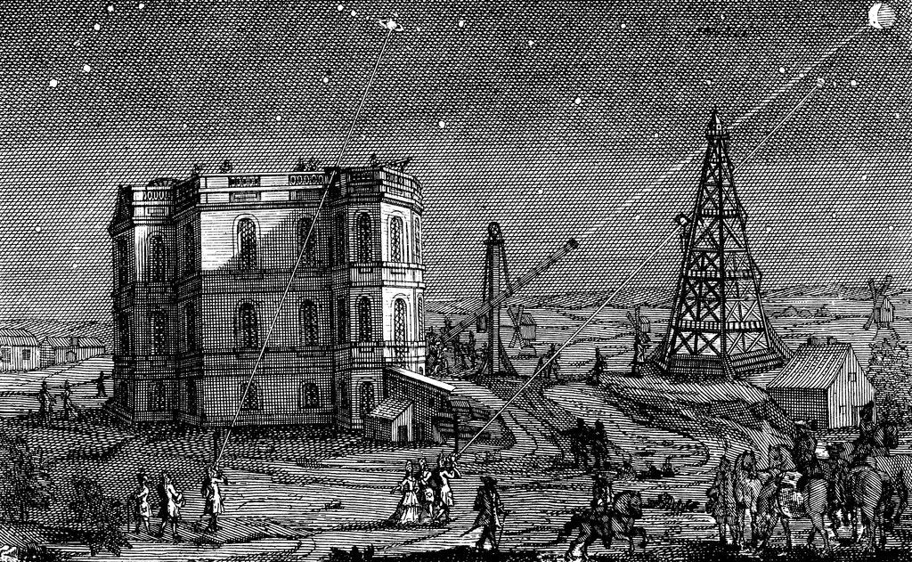 Detail of Paris Observatory, France, 1740 by Unknown