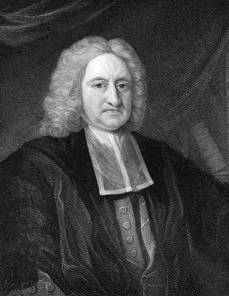 Detail of Edmond Halley, English astronomer and mathematician by Unknown