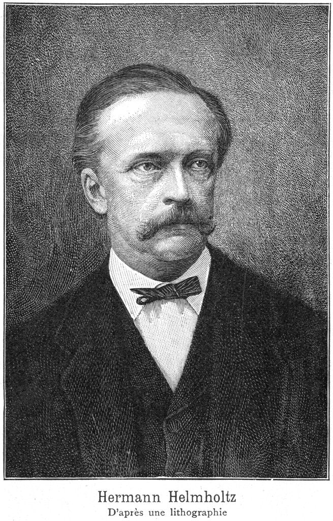 Detail of Hermann von Helmholtz (1821-1894), German physicist, (19th century) by Unknown