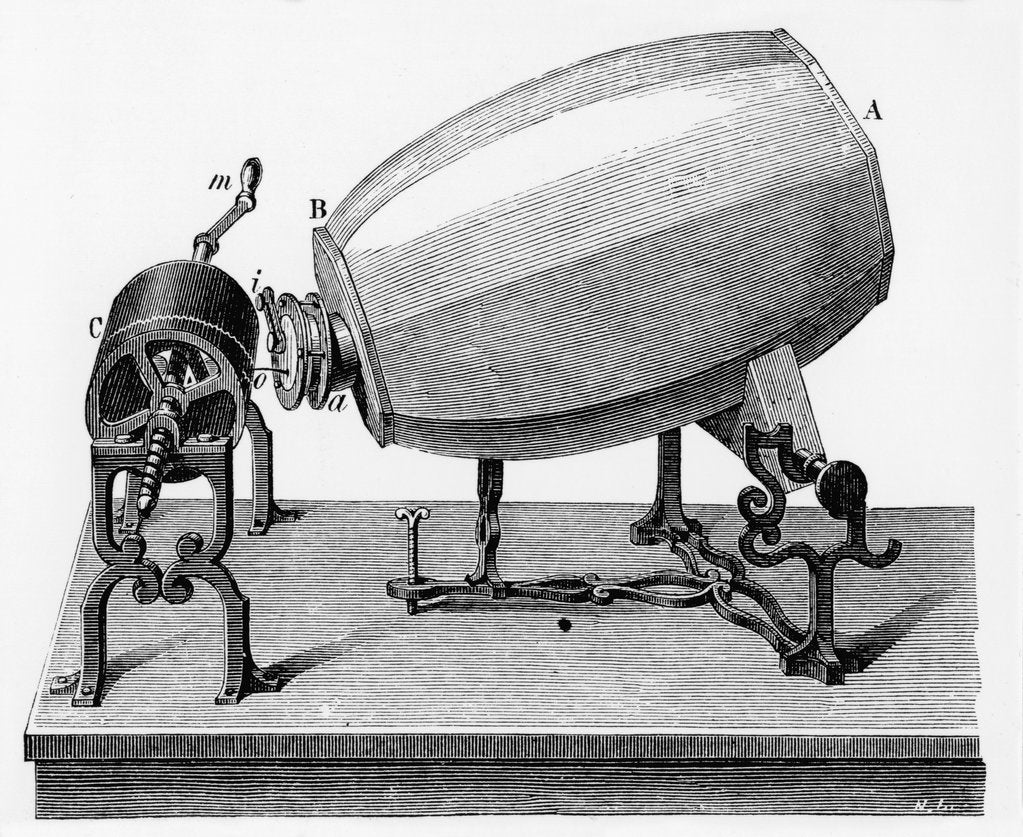 Detail of Mid-19th century Phonautograph, c.1906 by Unknown