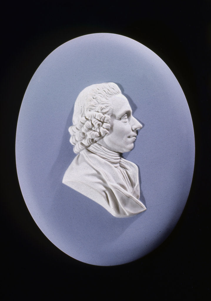 Detail of Wedgewood plaque of Joseph Priestley (1733-1804) by Unknown