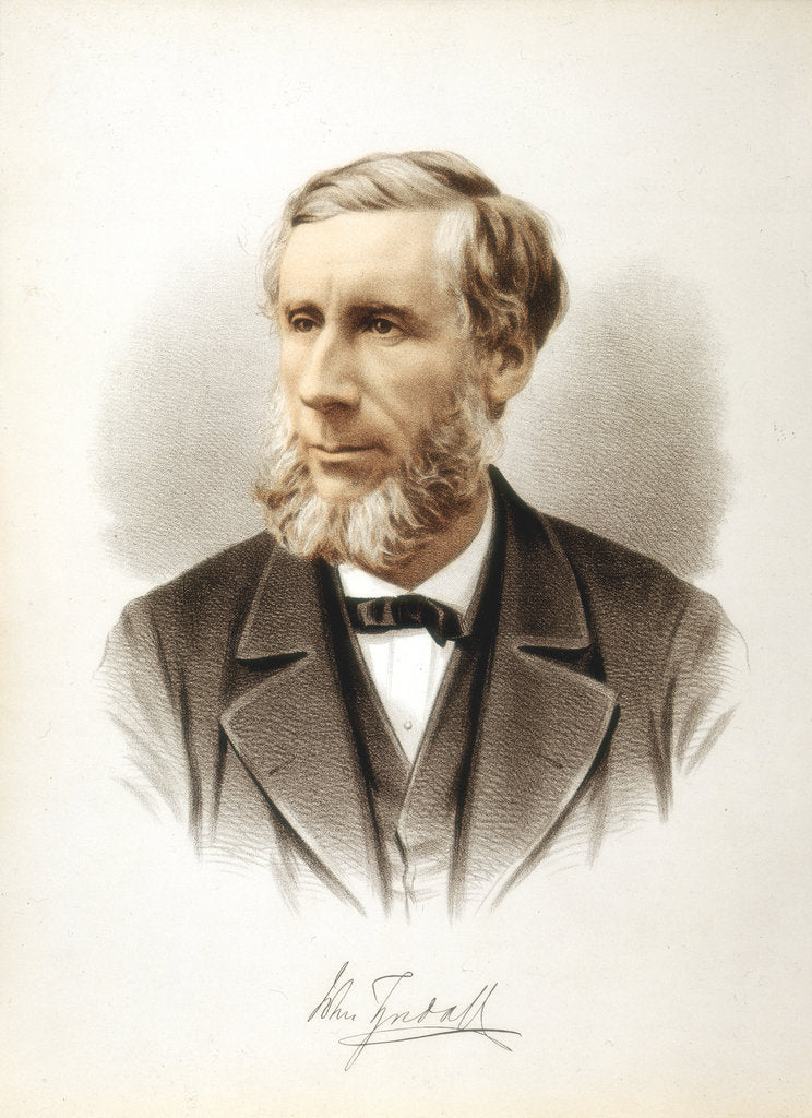 Detail of John Tyndall, Irish-born British physicist and populariser of science, c1880 by Unknown