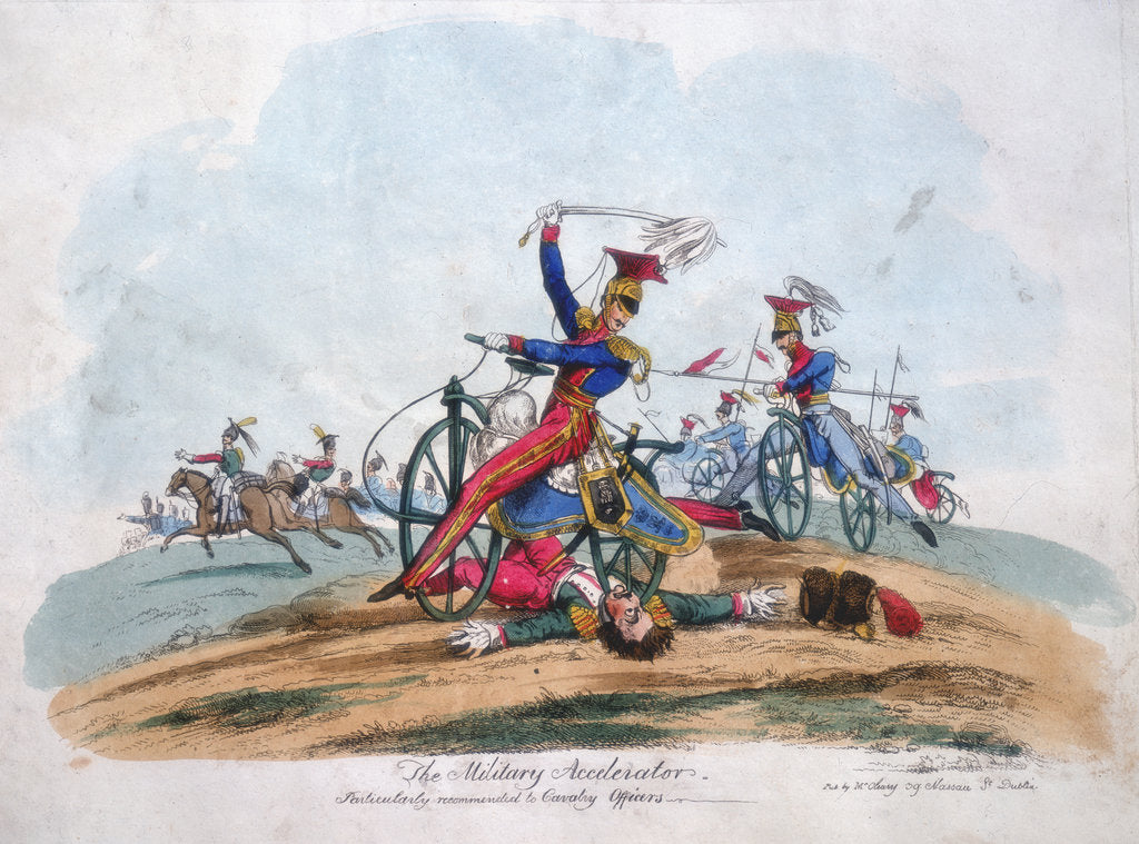 Detail of The Military Accelerator - Particularly Recommended to Cavalry Officers, c1820 by Unknown