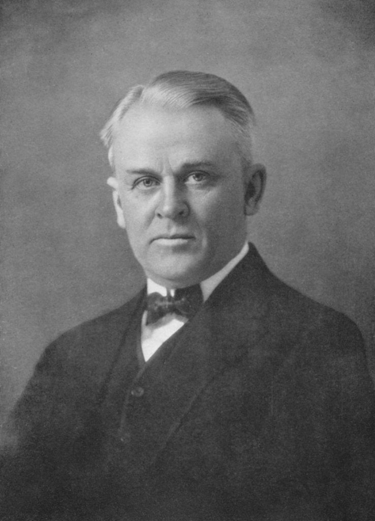 Detail of Robert Andrews Millikan, American physicist, 20th century by Unknown