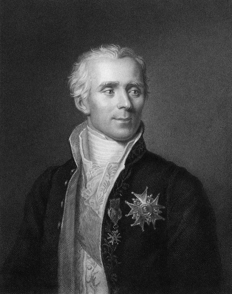 Detail of Pierre Simon Laplace, French mathematician and astronomer, 1833 by Unknown