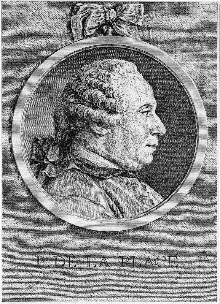 Detail of Pierre Simon Laplace, French mathematician and astronomer, 18th century by Unknown