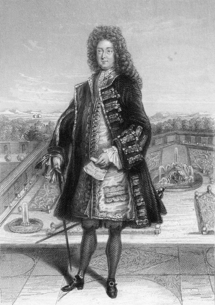 Detail of John Law, Comptroller General of France, 1720 (1841) by Unknown