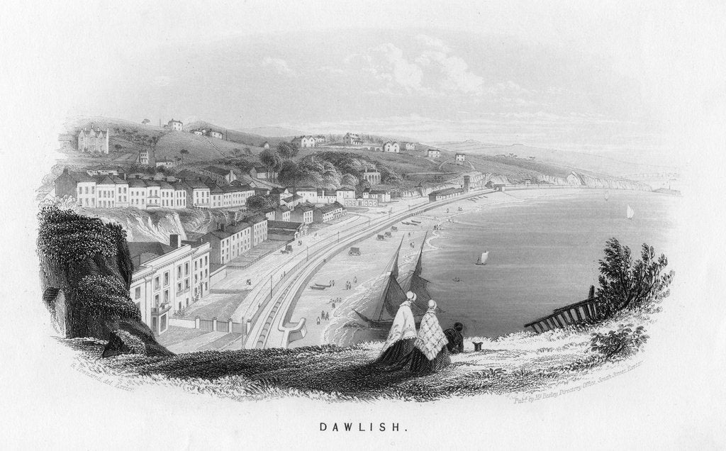 Detail of Dawlish, Devon, c1860 by Unknown