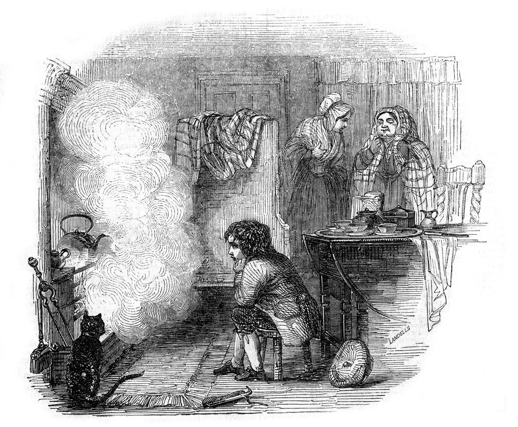 Detail of The Tale of a Tea-kettle, 1844. by Ebenezer Landells