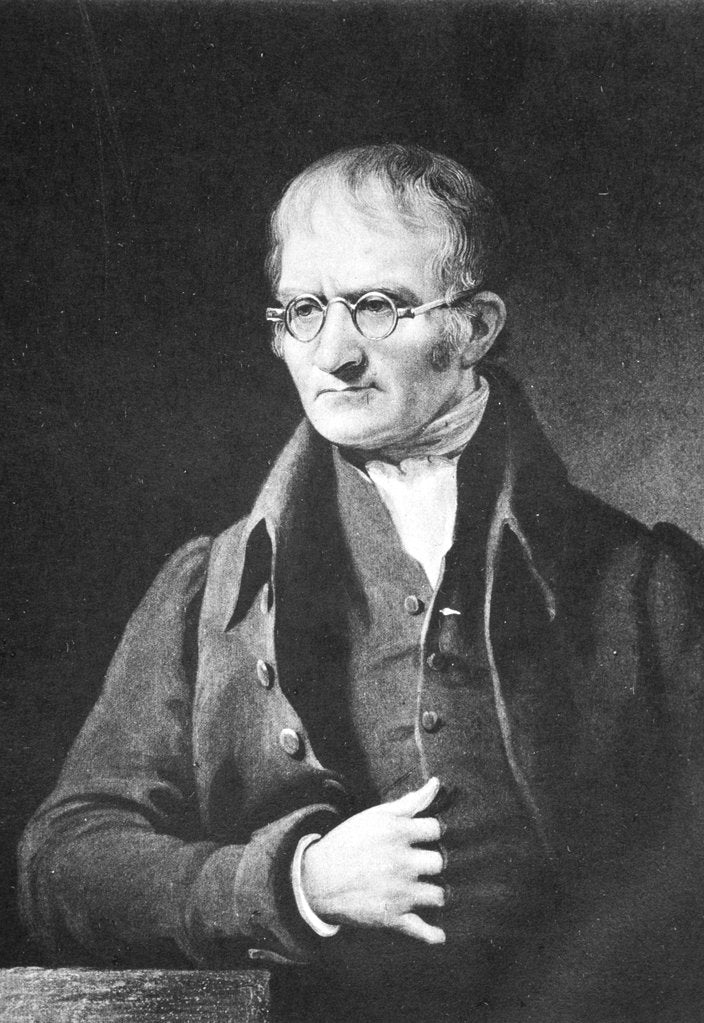 Detail of John Dalton, English chemist, c1834 (1902) by Unknown