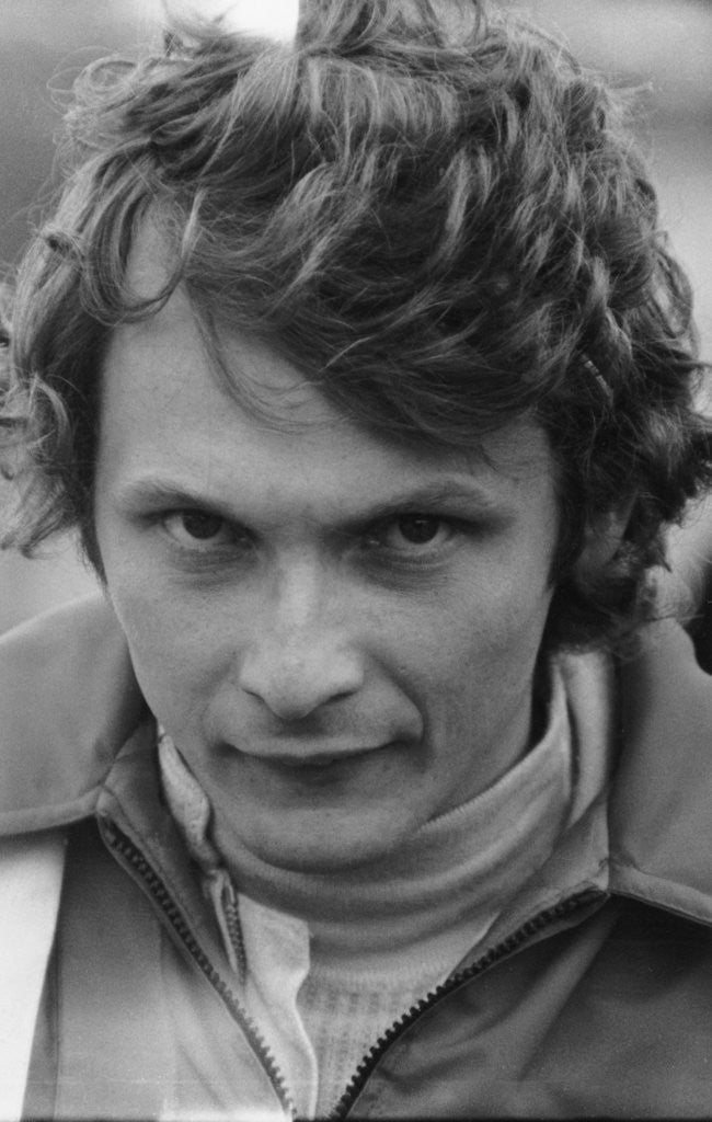 Detail of Niki Lauda by Anonymous