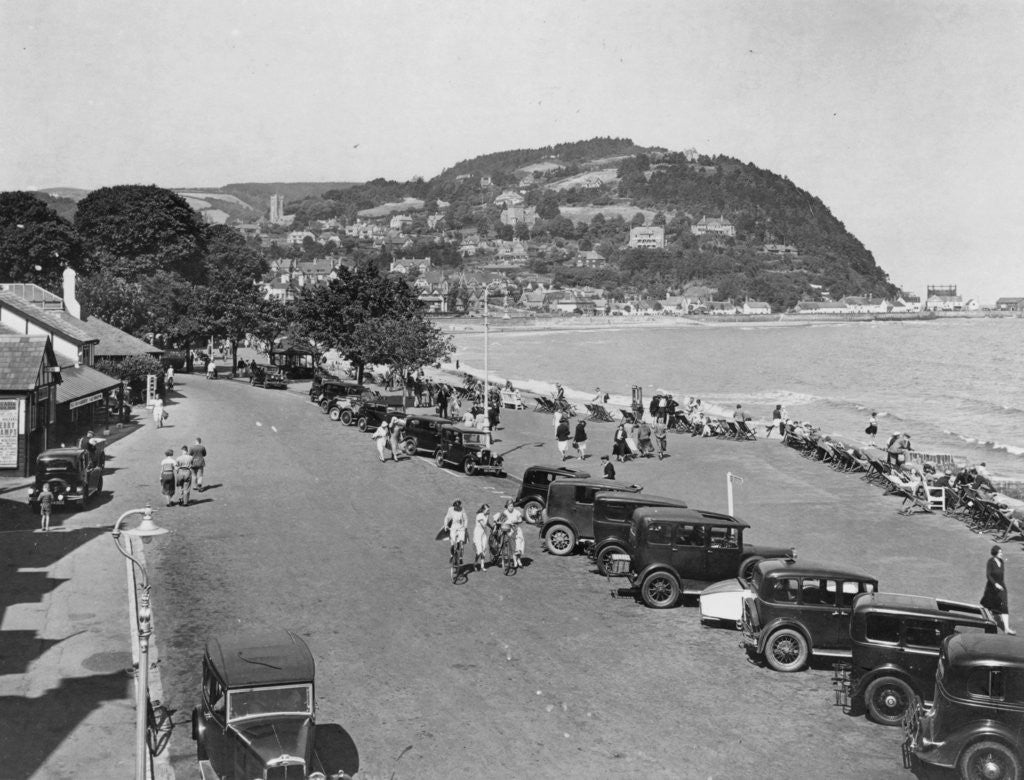 Detail of Seaside resort of Minehead by Anonymous