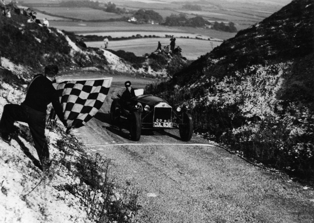 Detail of Lancia Lambda, Firle Hill Climb by Anonymous