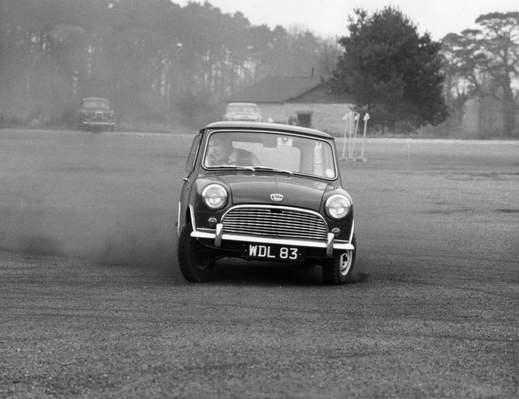 Detail of Morris Mini-Minor, Guildford, Surrey, 1961 by Unknown