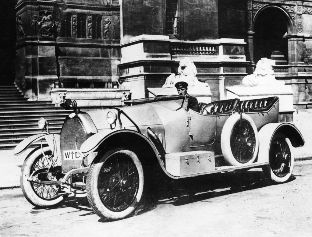 Detail of 1914 90/120 hp Itala car, (c1914?) by Unknown