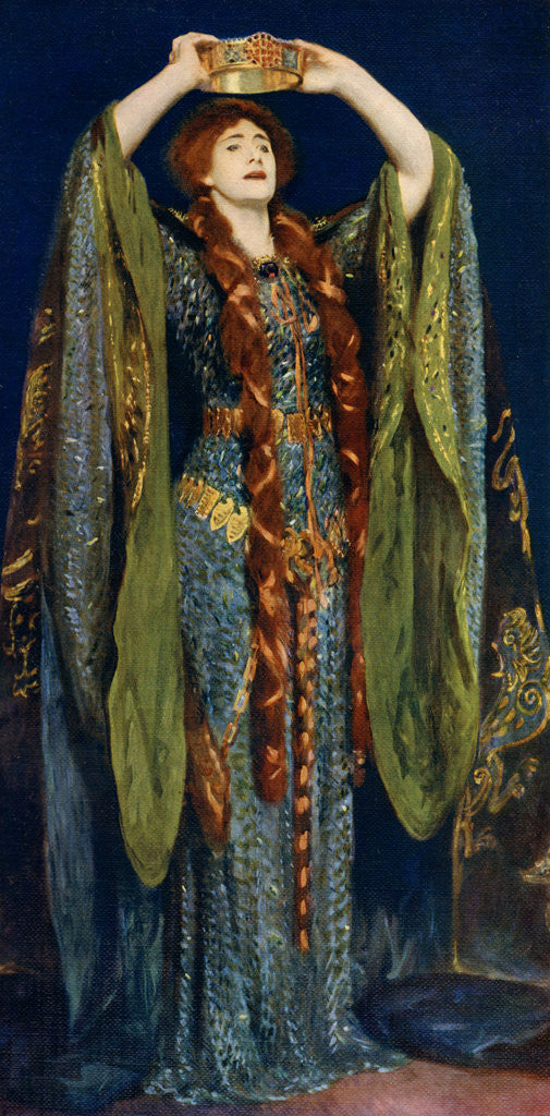 Detail of Miss Ellen Terry as Lady Macbeth by John Singer Sargent