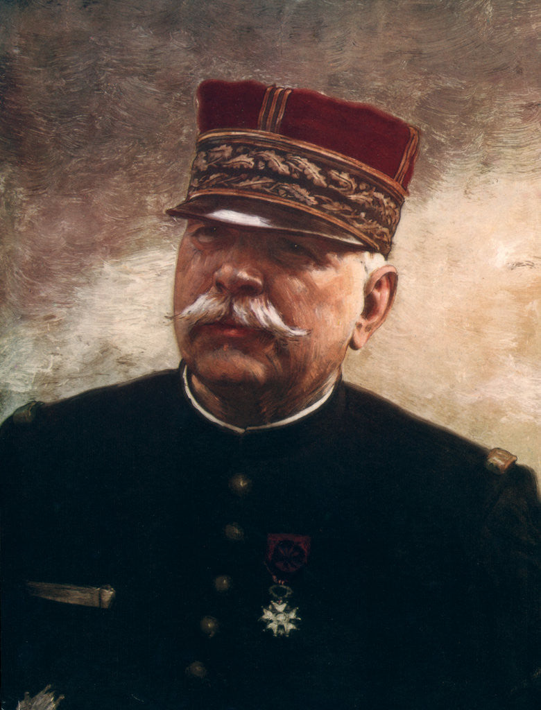 Detail of Joseph Joffre, French First World War general by Anonymous