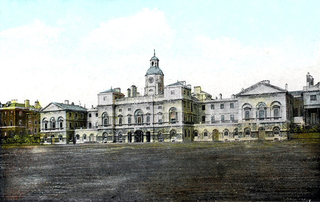 Detail of Horse Guards Parade, London by Anonymous