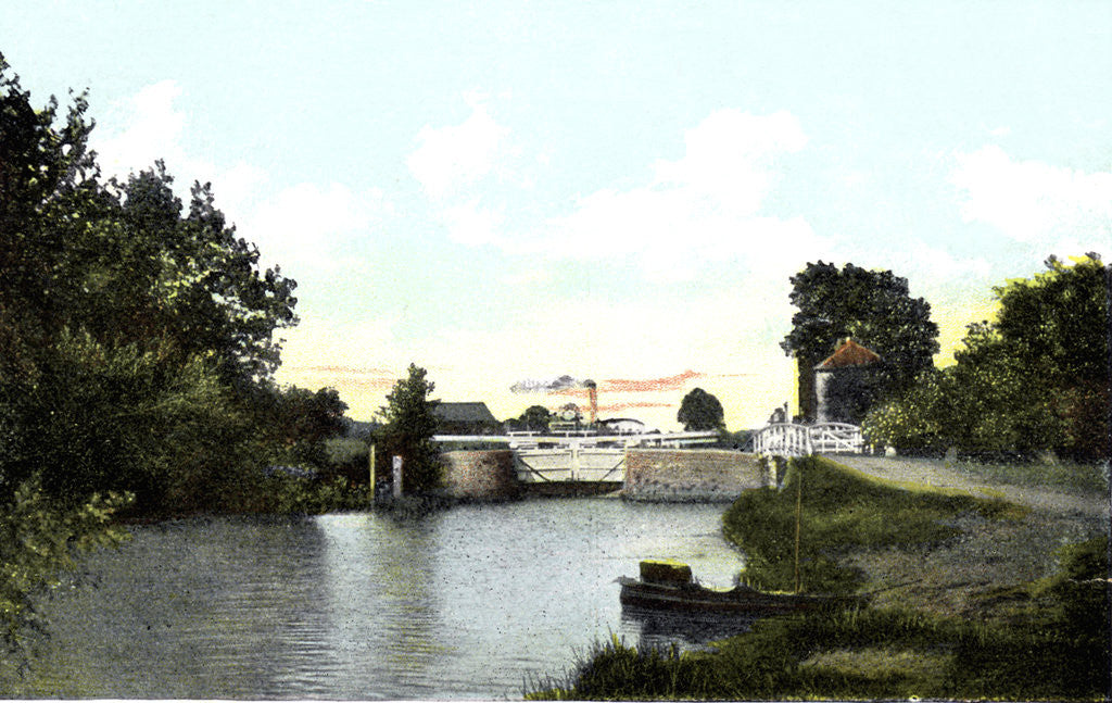 Detail of Abingdon Lock, Oxfordshire by Anonymous