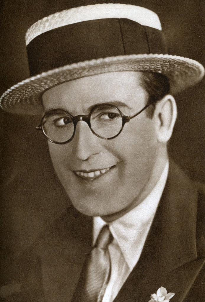 Detail of Harold Lloyd, American actor and film maker by Anonymous