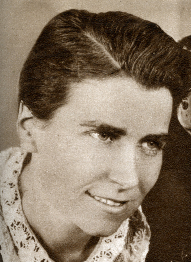 Detail of Dorothy Arzner, American film director by Anonymous