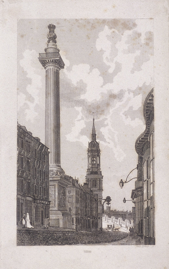 Detail of Fleet Street and Chancery Lane, London by Anonymous