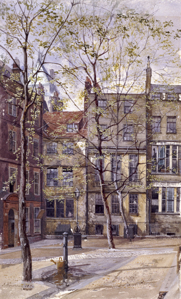 Detail of Inner Temple, London by John Crowther