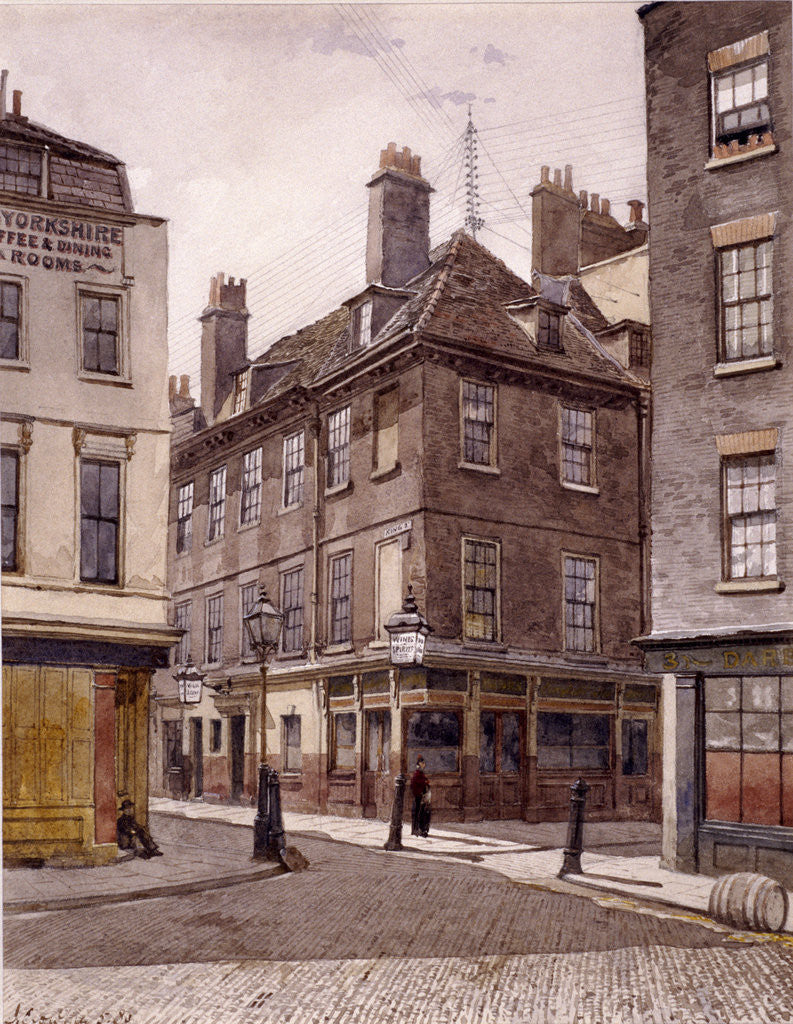 Detail of King Street, Stepney, London by John Crowther