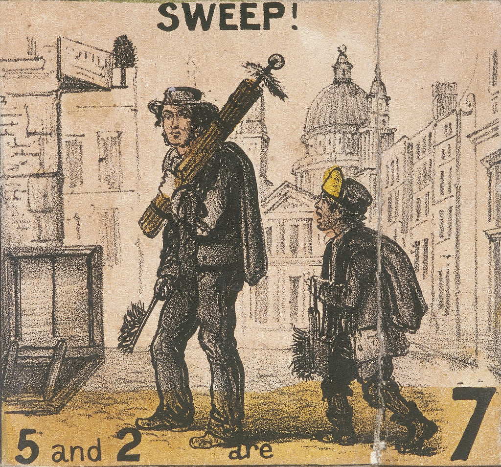 Detail of Sweep!, Cries of London by TH Jones