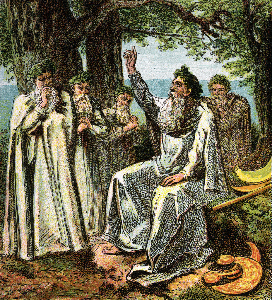 Detail of Druids, Or British Priests by Anonymous