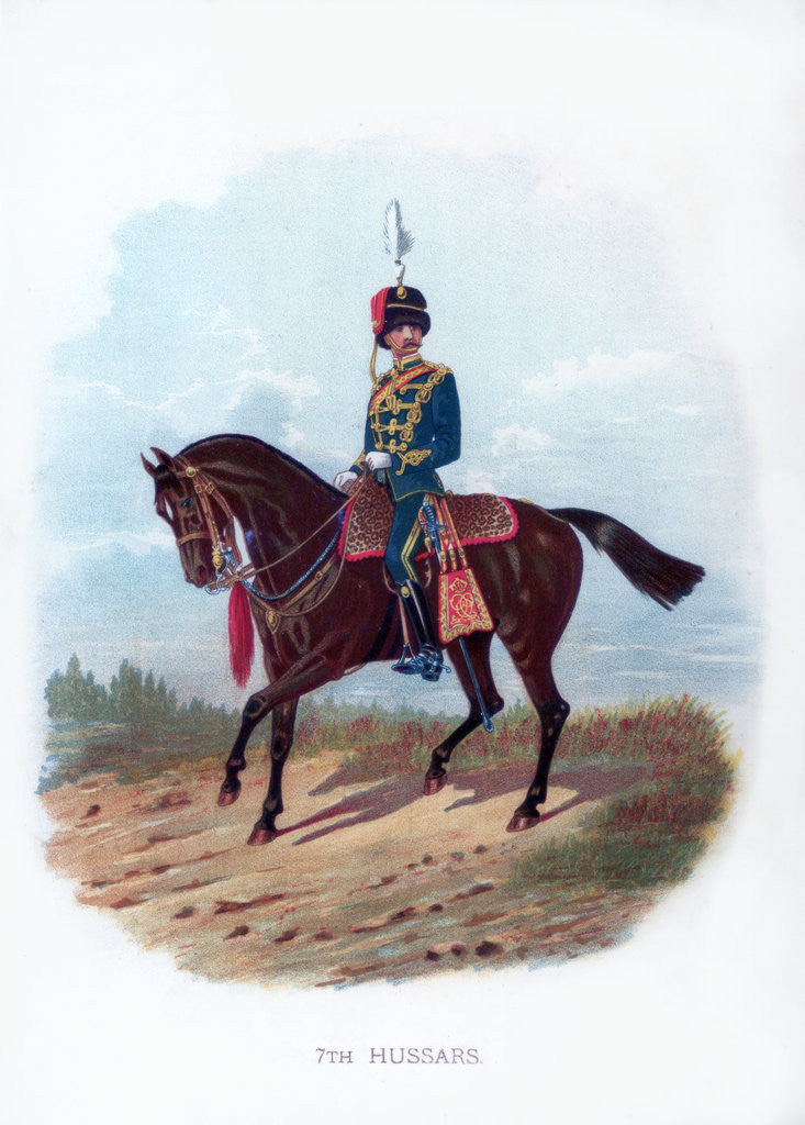 Detail of 7th Hussars by Anonymous