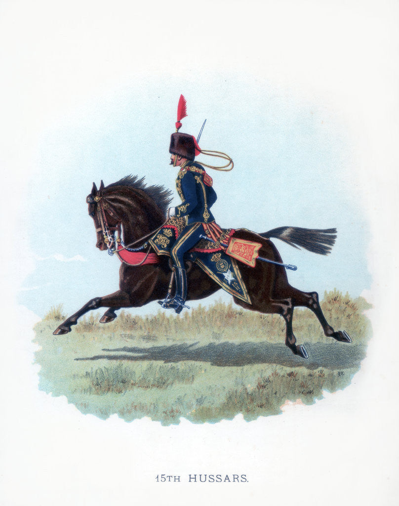 Detail of 15th Hussars by Anonymous