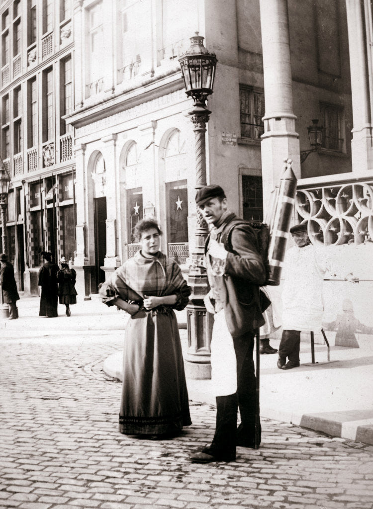 Detail of People of Brussels by James Batkin