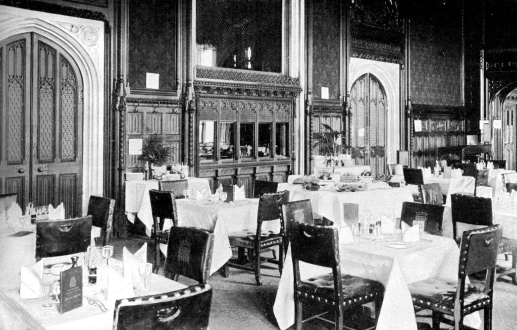 Detail of The House of Commons Dining Room, Palace of Westminster, London by Anonymous