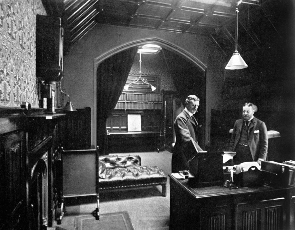 Detail of The Deputy Speaker's office, House of Commons, Westminster, London by Anonymous