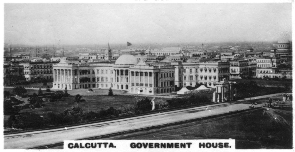 Detail of Government House, Calcutta, India by Anonymous