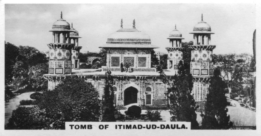 Detail of The tomb of Itimad-Ud-Daula, Agra, India by Anonymous