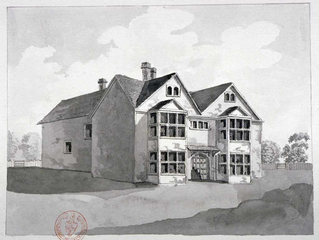 Detail of View of the Manor House at Little Ilford, Newham, London by Anonymous