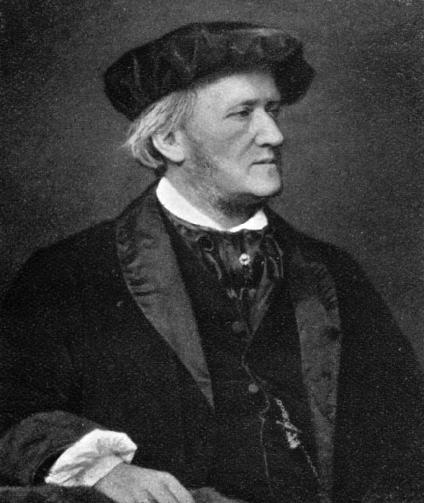 Detail of Wilhelm Richard Wagner, (1813-1883), German composer, conductor, music theorist by Anonymous